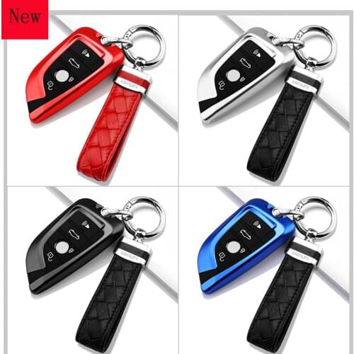 High-Quality Aluminium Alloy Car Smart Key Case Cover for BMW 5 Series 530li 525 New X1 X2 X3 X4 X5 X6 X7 730 325