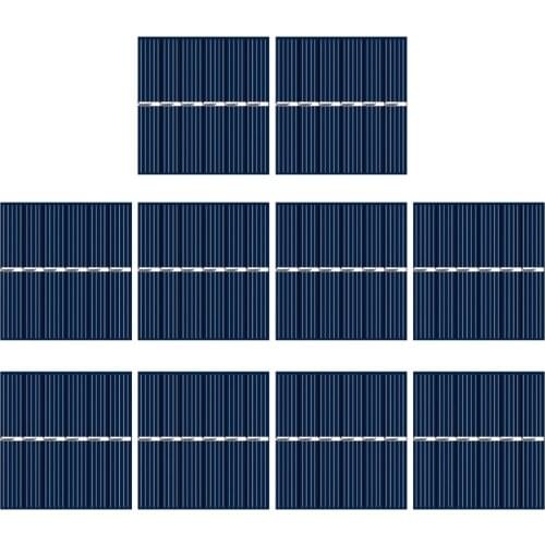 Mini Charger Battery 3V150mA Compact 55 X 60mm Solar Heating Plate – Household Electric DIY Project Toy And Battery Charger