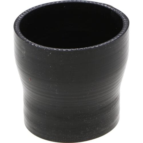 3- 3.5 inch Car Truck Silicone Straight Reducer Coupler Intercooler Pipe Turbo (76mm-89mm) Wall Thickness 0.2inch 4-ply
