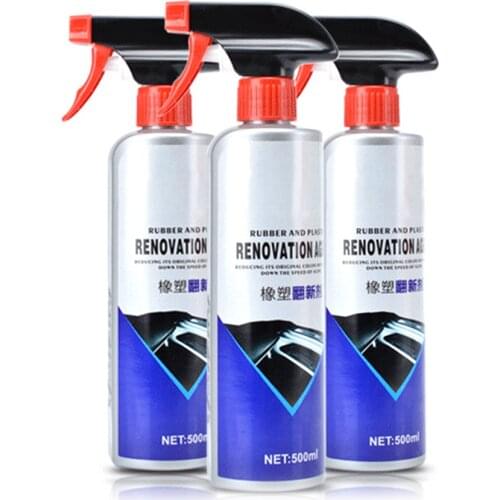 500ml Rubber Plastic Whitish Scratch Repair Refurbishing Agent Glazing Reduction Curing Agent Glass Coating Ceramic Nano-coated