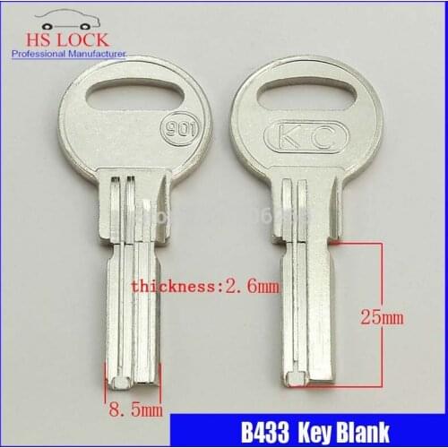 B433 House Home Door Key blanks Locksmith Supplies Blank Keys