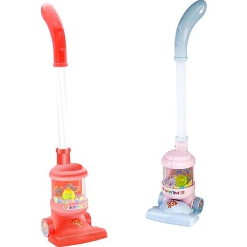 Childrens Electric Vacuum Cleaner With Real Working Function USB Charging Appliances Children Pretend Kids Educational Toys