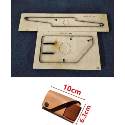 Card Package knife Mold DIY Craft Leather Laser Mold Handmade Leather Goods Dies Template Suitable For Die Cutting Machine