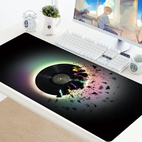 Computer Mouse Mat Cool DJ Hand Drive Large Gaming Mouse Pad Gamer Locking Edge Keyboard Gamer Desk Mousepad for Call of Duty 3
