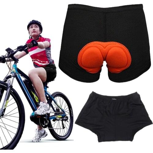 2021 Hot Men Bicycle Bike Cycling Underwear Soft Comfortable Pants Shorts with Sponge Gel 3D Padded Cycling Equipment
