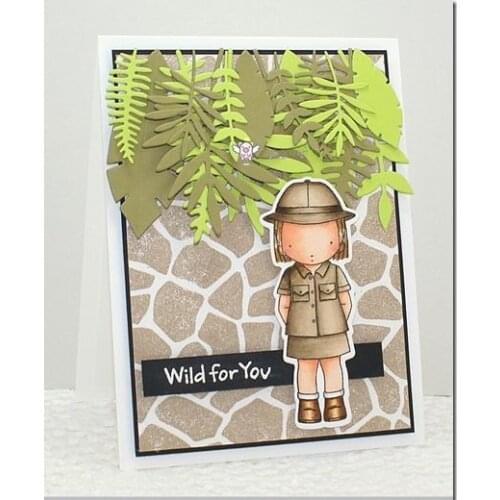 Mmao Crafts Metal Steel Cutting Die New 8Pcs Leaf decoration Stencil For DIY Scrapbooking Paper/photo Cards Embossing Dies