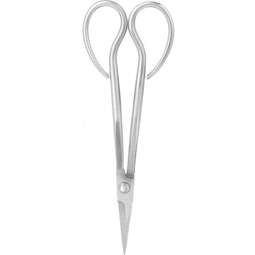 Stainless Steel Bonsai Scissors Bonsai Shear Long Handle Scissors 185mm Garden Pruning Shear Garedening Access