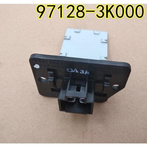 GENUINE HVAC Blower Motor Resistor For hyundai I30 IX35 SONATA Santafe sonata nf 06-14 OEM 97128-3K000