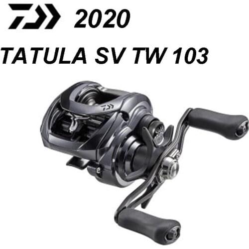 2020 Original DAIWA TATULA SV TW 103H 103HL 103HS 103HSL 103XS 103XSL Fishing Reel 7+1BB Baitcasting Reel FIshing Wheel