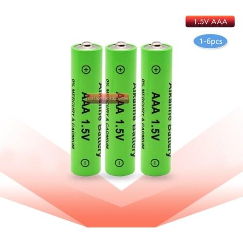 1-4pc New Brand 2100mah 1.5V AAA Alkaline Battery AAA rechargeable battery for Remote Control Toy light Batery