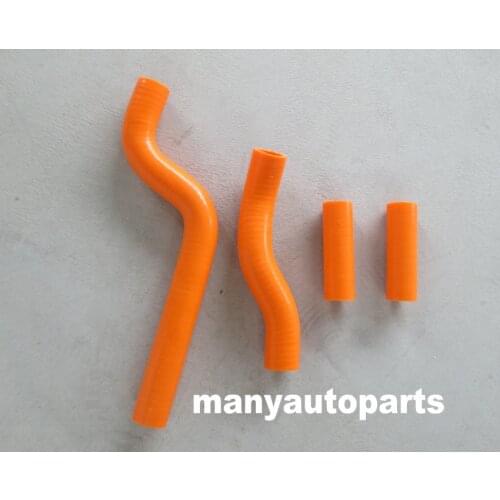 Silicone Radiator Hose FOR Yamaha YZ250 YZ 250 2 stroke 2002-2012 02 03 04 05 06 07 08 09 10 11 12 orange