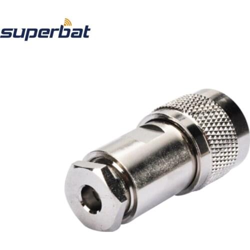 Superbat 10pcs UHF Clamp Plug RF Coaxial Connector for RG58 RG400 RG142 LMR195 Cable