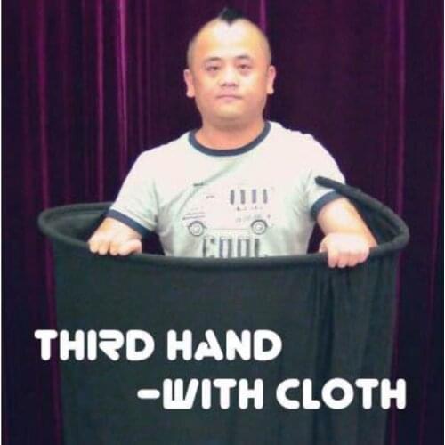 Third Hand (With Cloth) - Magic Trick,Classic,Stage Magic Props,Close Up,Gimmick,Street,Illusions,Fun,Magic Toys