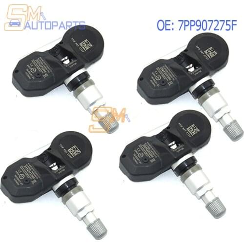High Quality TPMS Tire Pressure Sensor 7PP907275F For Audi A4 A6 A8 Q7 R8 4F0907275D 433MHz 7PP907275B 7PP907275D