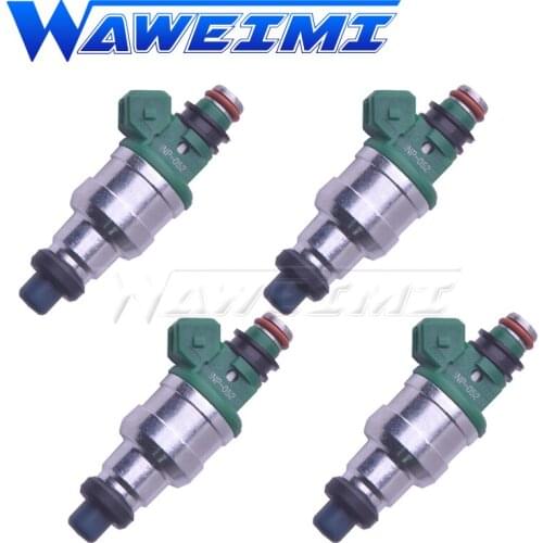 WAWEIMI 4 Pieces Fuel Injector Nozzle OE INP-052 INP052 For MITSUBISHI MIGHTY MAX VAN 2.4 L4 MD111422