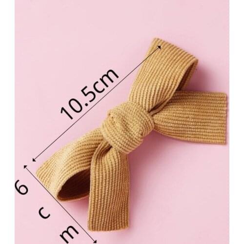 Baby Girl Hairpin Color Thread Ribbon Bow Hairpin Baby Boutique Hairpin Children Hair Accessories Headdress
