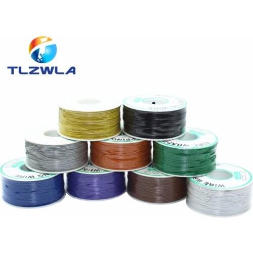 1pcs High Quality 30awg ok line 0.56mm Electrical Wire Wrapping Wire 0.2mm2 Notebooks LCD Screen electric cable
