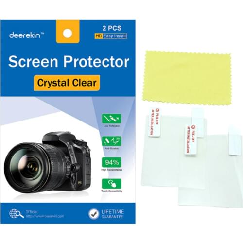 2x Deerekin LCD Screen Protector w/ Top LCD Film for Pentax K-5 II / K-5 IIs K5II K5IIS Digital Camera
