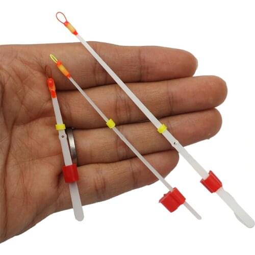 5Pcs Mini Winter Ice Fishing Rod Top Tip Carbon Fiber Winter Fishing Pole Fishing Accessories Low Temperature -50C Plastic Stick