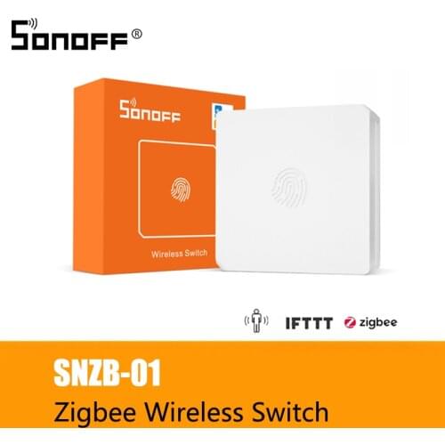 SONOFF SNZB-01 Wireless Switch Smart Home Zigbee Version Handy Button Works With SONOFF ZigBee Bridge IFTTT eWeLink APP