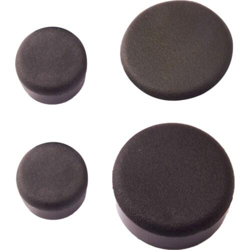 Motorcycle Black Rack Screw Cap Rubber Frame Plugs For Yamaha YZF R1 2004-06