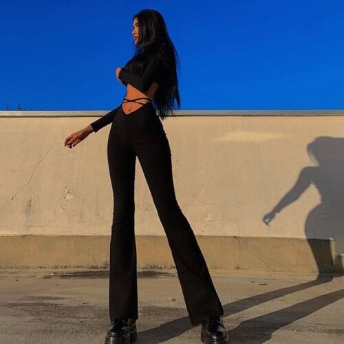 COZOK Women's Flared Trousers