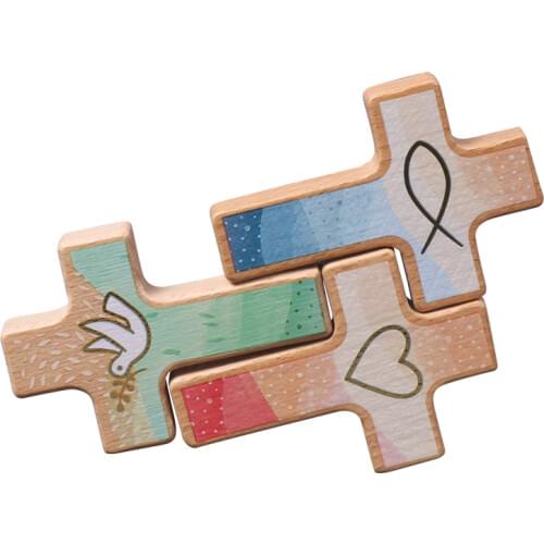 Jesus Cross Wood Church Crafts Decoration Christ Catholic Cross Orthodox