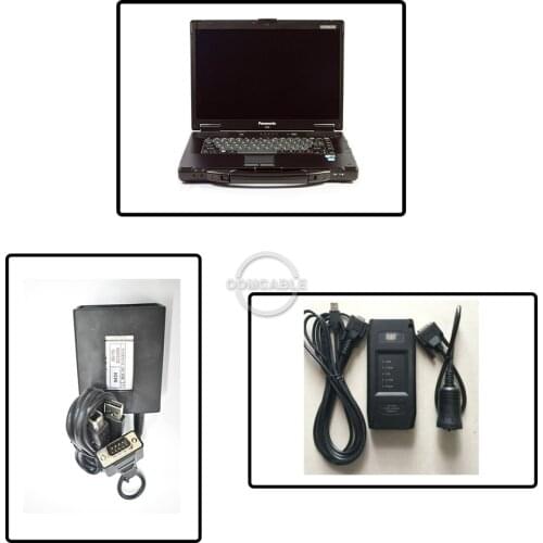 Forklift Diagnostic Kit JUDIT 4 Jungheinrich Judit 4 box Incado with Jungheinrich forklift diagnosis cables juditbox CF19 laptop
