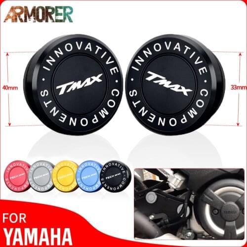 For Yamaha TMAX 560 TECHMAX T-MAX560 TMAX 530 SX DX Motorcycle Accessories Frame Hole Cover Caps Plug Decorative Cap 2021 2022