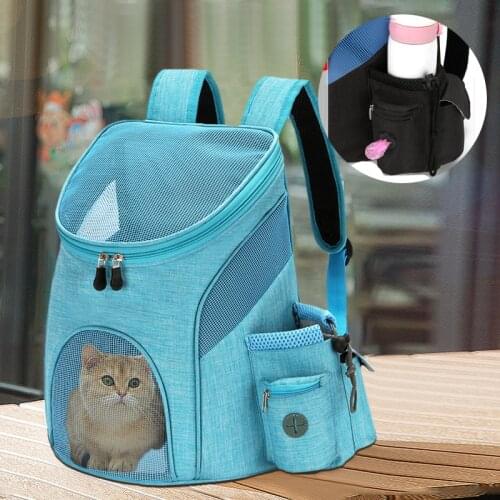 Breathable Backpack for Cat Outdoor Travel Pet Cat Carrier Multifunction Backpack Carrying Cats Dogs Mochila Para Gato