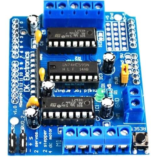 L293D motor control shield motor drive expansion board FOR Arduino motor shield
