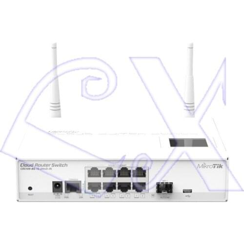 MikroTik CRS109-8G-1S-2HnD-IN ROS Gigabit Wireless AP Routing Switch AR9443 600mHz 8 Gigabit Ethernet ports