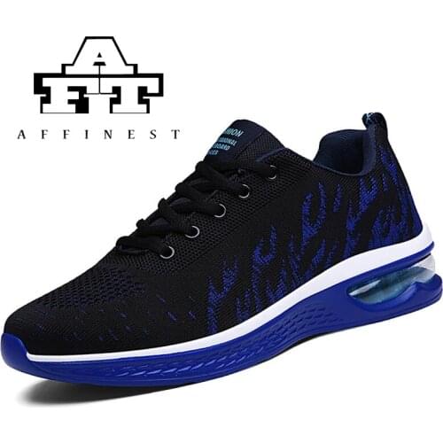 Men Shoes Sneaker Air Sole Walking Footwear Comfort Solid Color Zapatillas Hombre Tenis Casual Outdoor Trainers Sapato Masculino