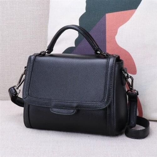 Genuine Leather Shoulder Bags for Women Luxury Handbag Designer Fashion Ladies Messenger Crossbody Bag Female Party Totes Purse