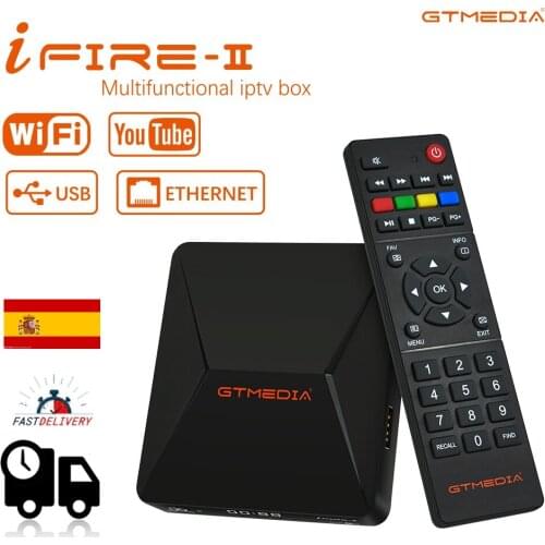 Hot Android IP TV BOX GTMEDIA Ifire-2 1080P WIFI Youtube Set Top Box Multimedia Player Internet TV Receiver TV Box