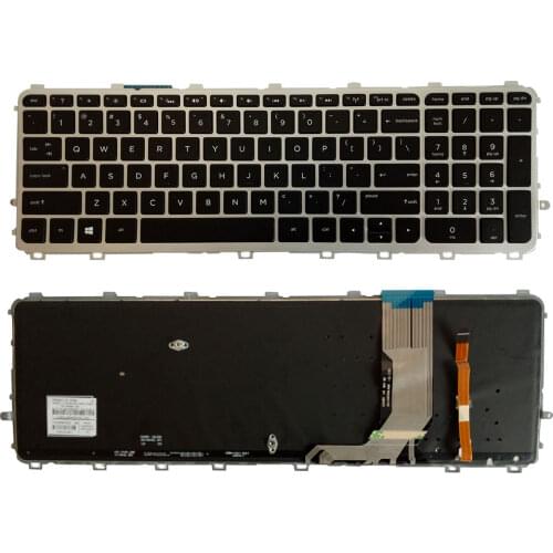 New for HP ENVY Touchsmart 15Z-J 15T-J 15-J000 15Z-J100 15T-J100 15-J009WM 15-J053CL 15-j151sr laptop US keyboard backlit frame