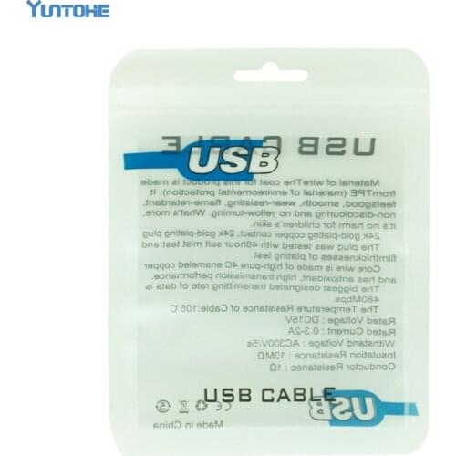 Wholesale 10.5x15cm Plastic Opp bag Retail Packaging bag,poly opp bag for USB cell phone cable package bags 1000pcs/lot