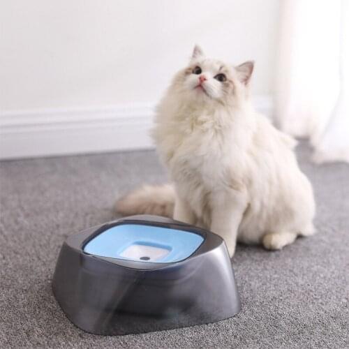 1.4L Automatic Dog Cat Water Fountain Drinking Dispenser Pet Drinker Bowl without Wetting Your Pets Mouth Puppy Drinking Device