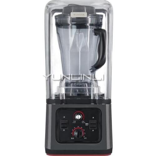 Semi-automatic Low Frequency Cooking Machine Juicer Smooth Sand Soy Milk Dry Mill Food Blender Commercial