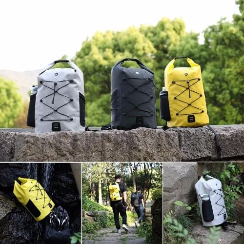 RHINOWALK Waterproof Cycling Bag Backpack 25L-35L Large Capacity Multi-function Bag For Bicycle River Trekking Climbing Drifting