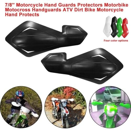 7 8'' Motorcycle Hand Guards Protectors Motorbike Motocross Handguards ATV Dirt Bike Motorcycle Hand Protects
