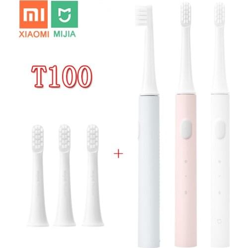 Xiaomi Mijia T100 Sonic Electric Toothbrush Adult Ultrasonic Automatic Toothbrush USB Rechargeable Waterproof Tooth Brush Xiaomi