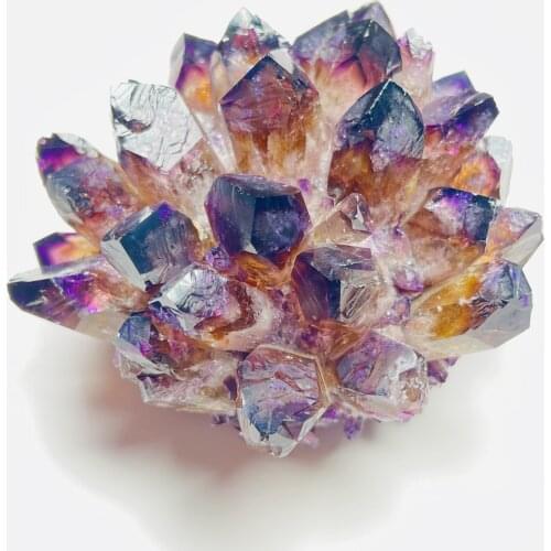 1Pcs Natural purple Ghost Phantom Quartz Crystal Cluster rock stones and crystals mineral reiki Healing Specimen Home deco