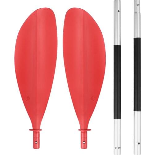 4-Piece Quick Release Asymmetrical Kayak Paddle Board for kayak boat Four-section paddle surfing water sports 215