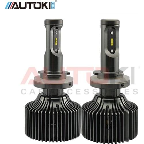Autoki P7 H15 H4 H7 H11 9005 9006 5202 60W 8400LM Auto Car LED Headlight Kit Conversion Canbus Headlamp CSP chip 6000K
