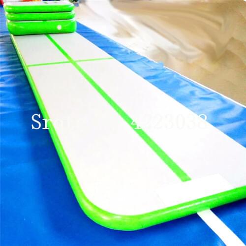 Free Shipping 9*2m Gymnastics Mat Inflatable Tumbling Air Track, Floor Exercise Training Mats,Yoga,Taekwondo,Water Floating