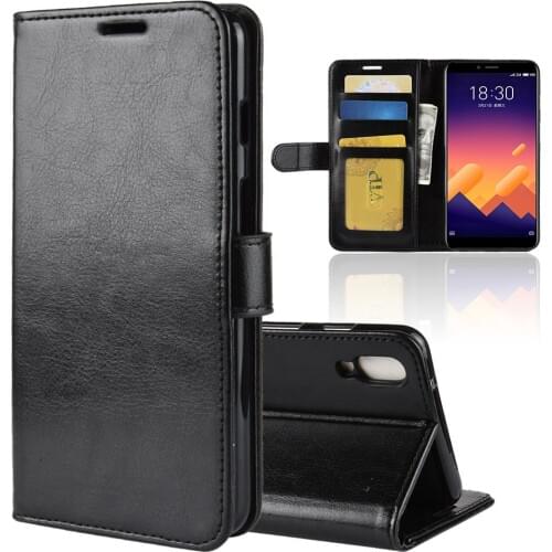 Brand gligle R64 pattern leather wallet case for Meizu Meilan E3 case cover protective shell bags