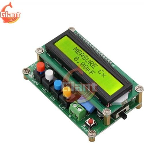 DC5V LC 100A LC-100A Digital LCD Capacitance Inductance Meter LC Meter Tester 1UF-100MF 1uH-100H LC Resonance Full-function