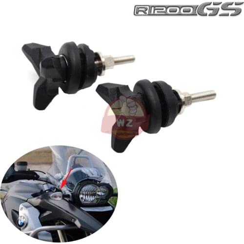 For BMW GS1200 R 1200 GS Adventure 2004-2016 windshield lock adjustment screw R1200GS ADV windshield installation fixing screw