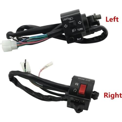 Motorcycle left and right GN125 GS125 Clutch Lever Brake Switch for Suzuki 125cc GN GS 125 Handle Grip Switch